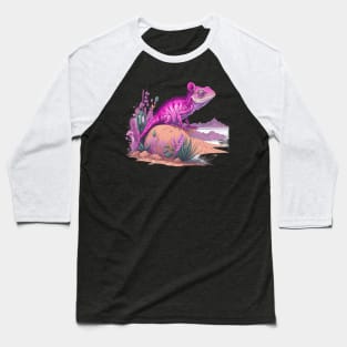 Watercolor: Pink style Baseball T-Shirt